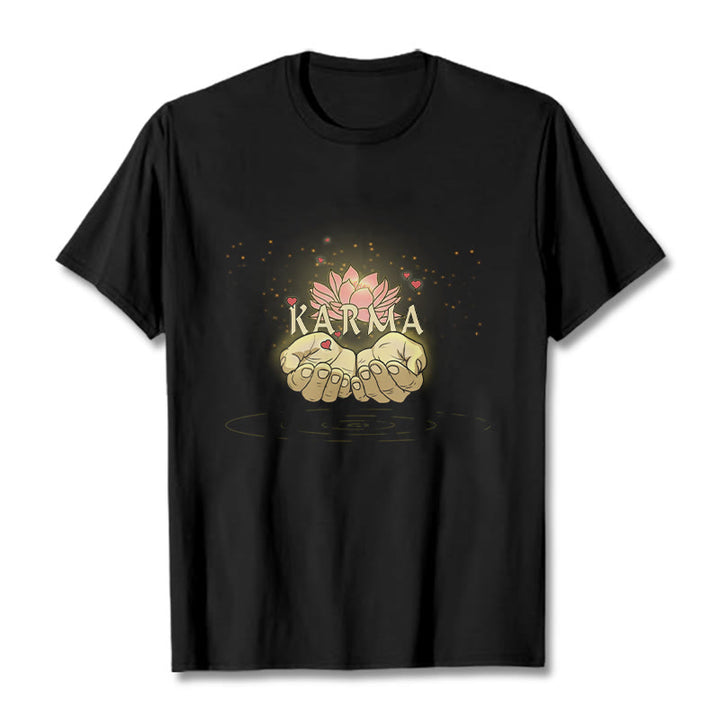Buddha Stones KARMA Tee T-shirt - Black - 2XL - image 5