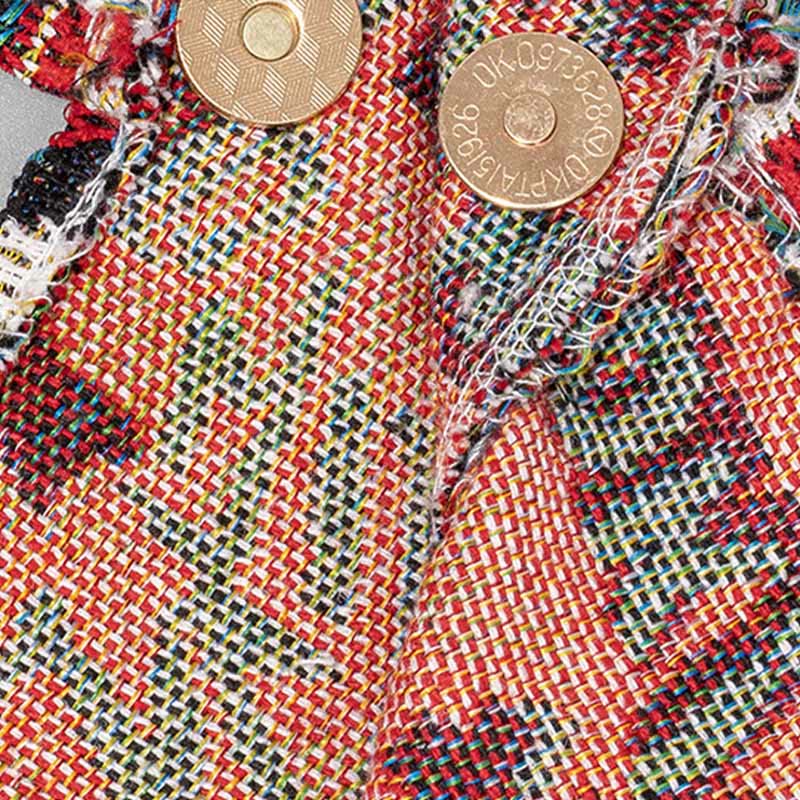 Buddha Stones Flowers Letters Butterfly Geometry Print Underarm Triangle Shoulder Bag - image 5