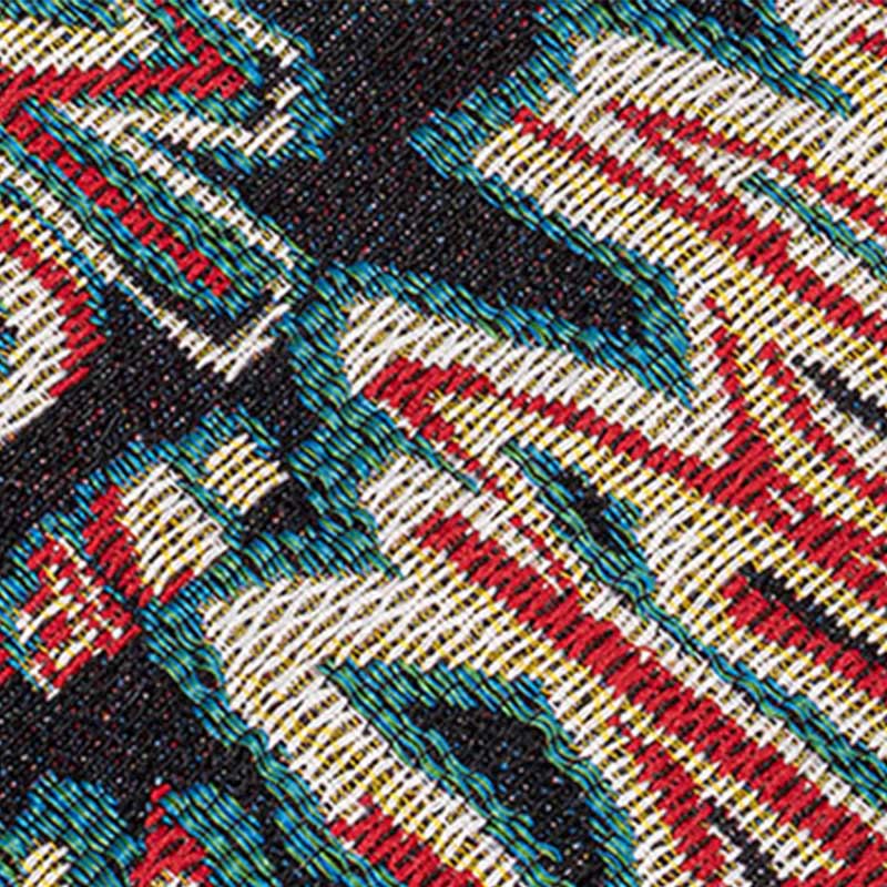 Buddha Stones Flowers Letters Butterfly Geometry Print Underarm Triangle Shoulder Bag - image 4