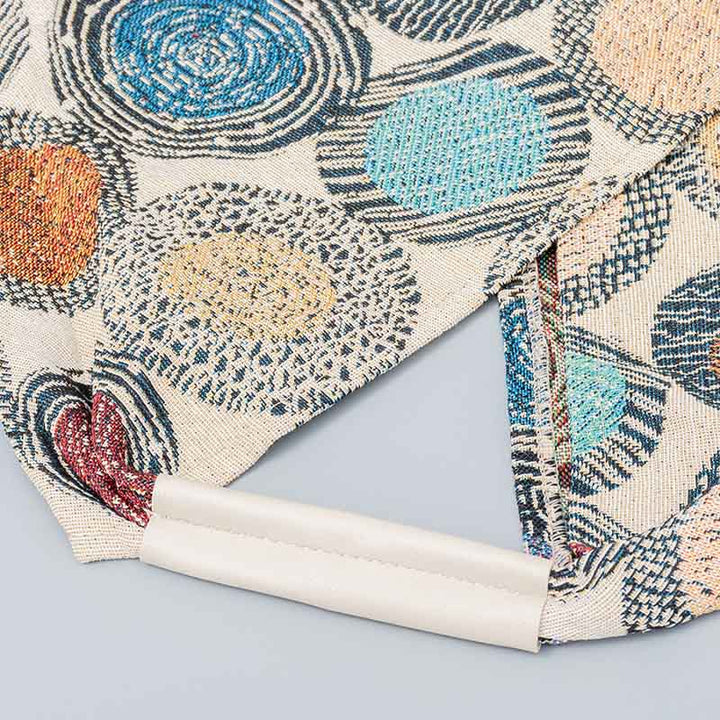 Buddha Stones Geometry Tiger Flowers Leopard Stripes Print Underarm Triangle Shoulder Bag - image 4