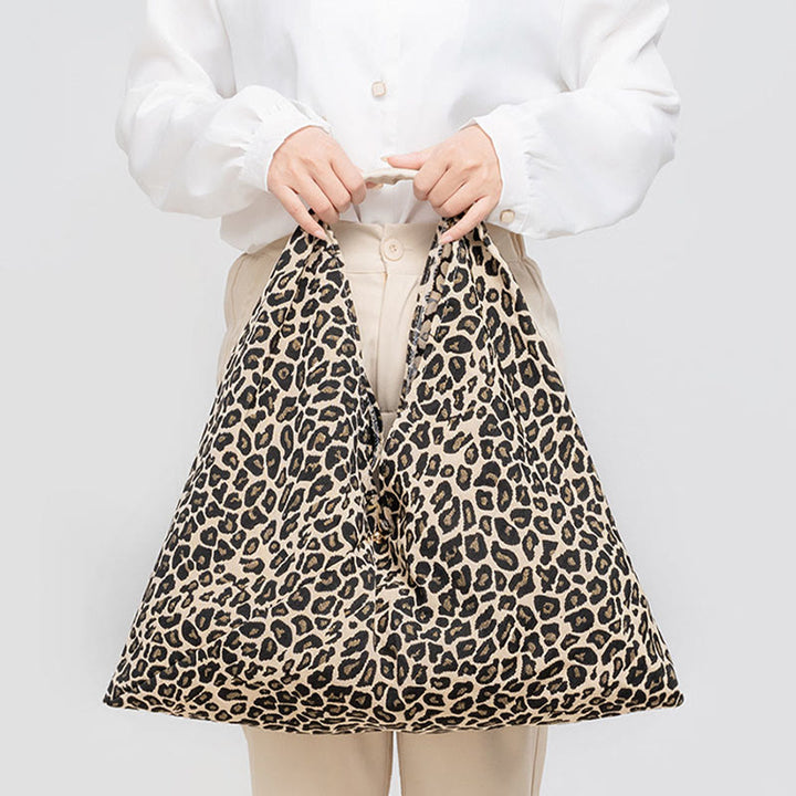 Buddha Stones Geometry Tiger Flowers Leopard Stripes Print Underarm Triangle Shoulder Bag - image 13