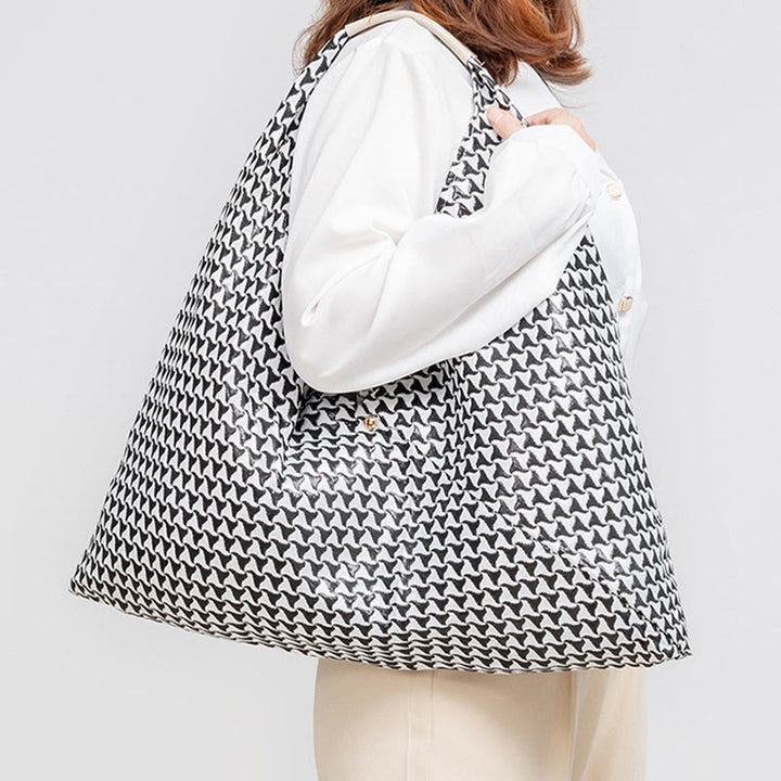 Buddha Stones Geometry Tiger Flowers Leopard Stripes Print Underarm Triangle Shoulder Bag - image 19