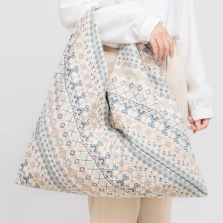 Buddha Stones Geometry Tiger Flowers Leopard Stripes Print Underarm Triangle Shoulder Bag - image 22