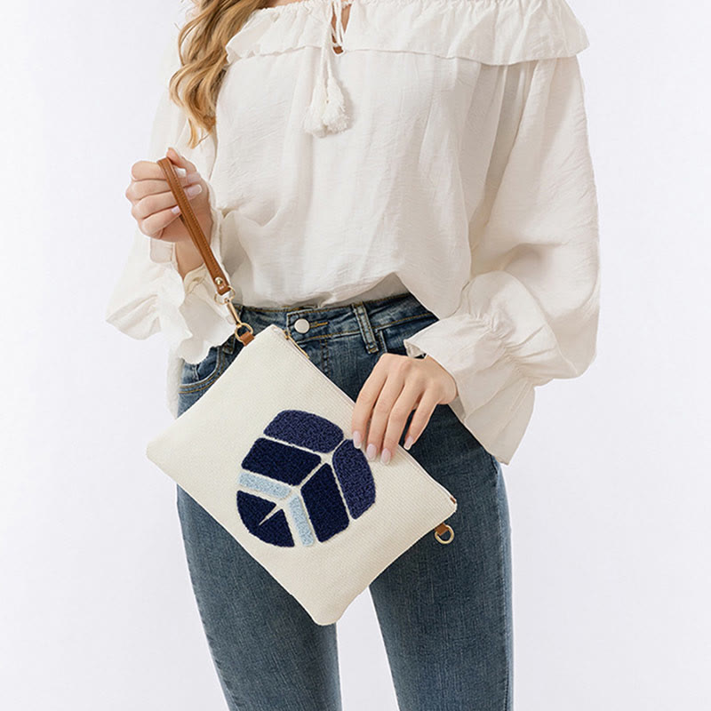 Buddha Stones Evil Eye Leaf Hamsa Canvas Crossbody Bag Shoulder Bag Handbag - image 12