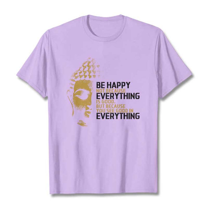 Buddha Stones You See Good In Everything Tee T-shirt - Plum - 2XL - image 15