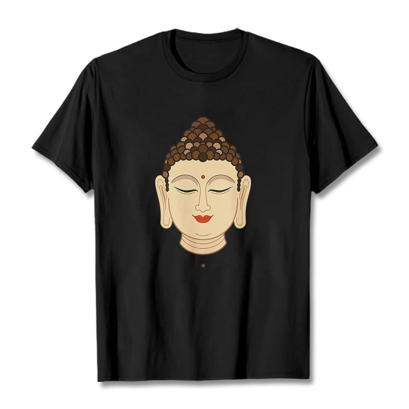 Buddha Stones Meditation Buddha Tee T-shirt - Black - 2XL - image 5