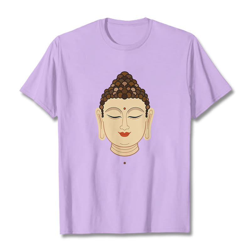 Buddha Stones Meditation Buddha Tee T-shirt - Plum - 2XL - image 15