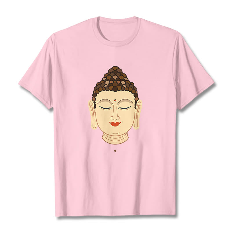 Buddha Stones Meditation Buddha Tee T-shirt - LightPink - 2XL - image 11