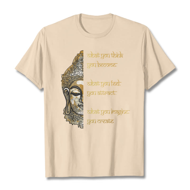 Buddha Stones What You Think Tee T-shirt - Bisque - 2XL - image 8