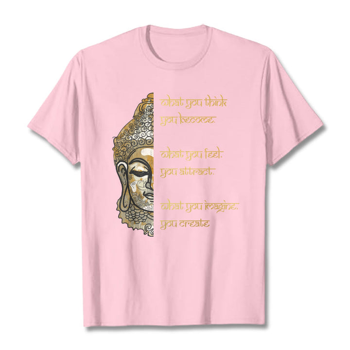 Buddha Stones What You Think Tee T-shirt - LightPink - 2XL - image 12