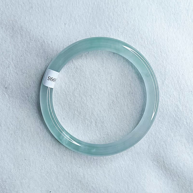 Buddha Stones Blue Chalcedony Emotional Balance Energy Bracelet Bangle - image 3