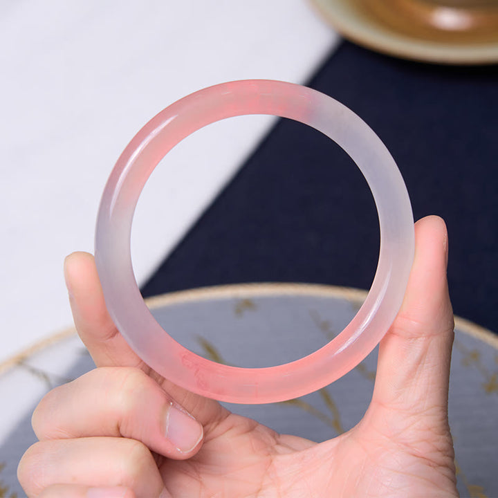 Buddha Stones Attracting Love and Protection Pink Bracelet Bangle Bundle - image 9