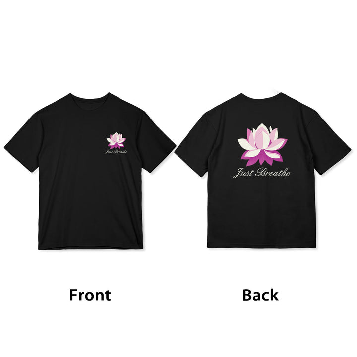 Buddha Stones Lotus Just Breathe Tee T-shirt - image 13