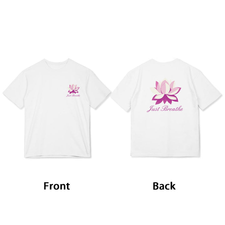 Buddha Stones Lotus Just Breathe Tee T-shirt - image 11