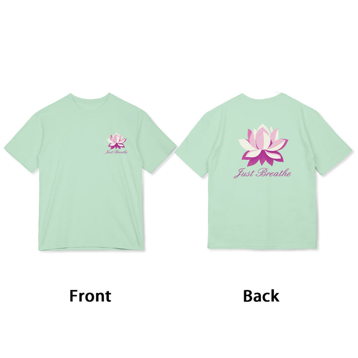 Buddha Stones Lotus Just Breathe Tee T-shirt - image 3