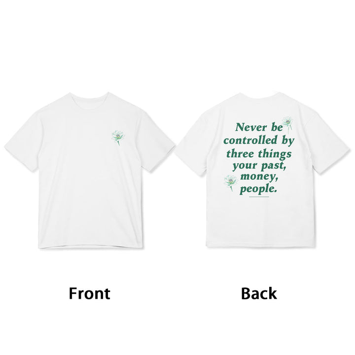 Buddha Stones Lotus Never Be Controlled By Three Things Tee T-shirt - image 9