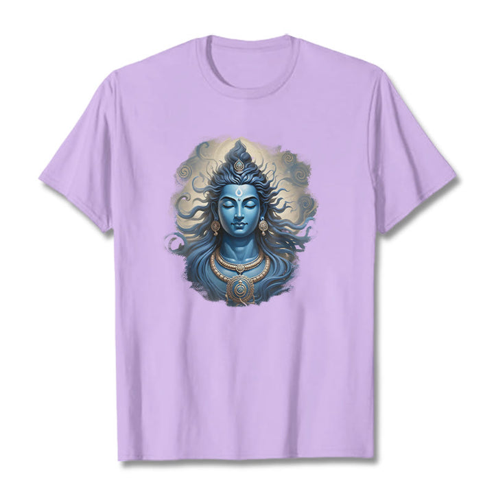 Buddha Stones OM NAMAH SHIVAYA Buddha Tee T-shirt - Plum - 2XL - image 17