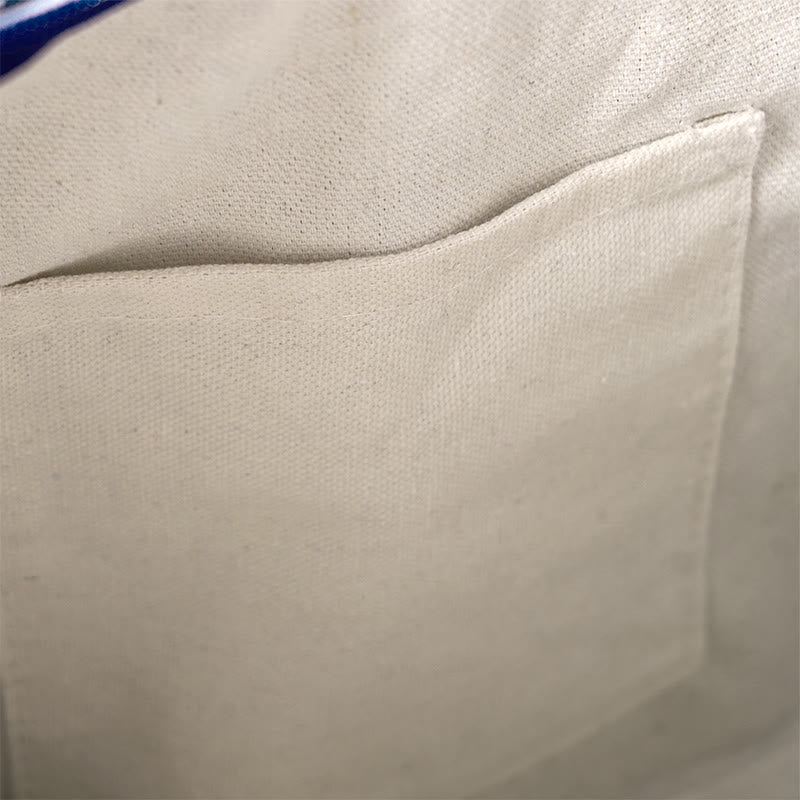 Buddha Stones Cotton Stripes Pattern Crossbody Bag Shoulder Bag - image 5