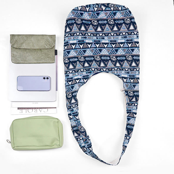 Buddha Stones Cotton Stripes Pattern Crossbody Bag Shoulder Bag - image 2