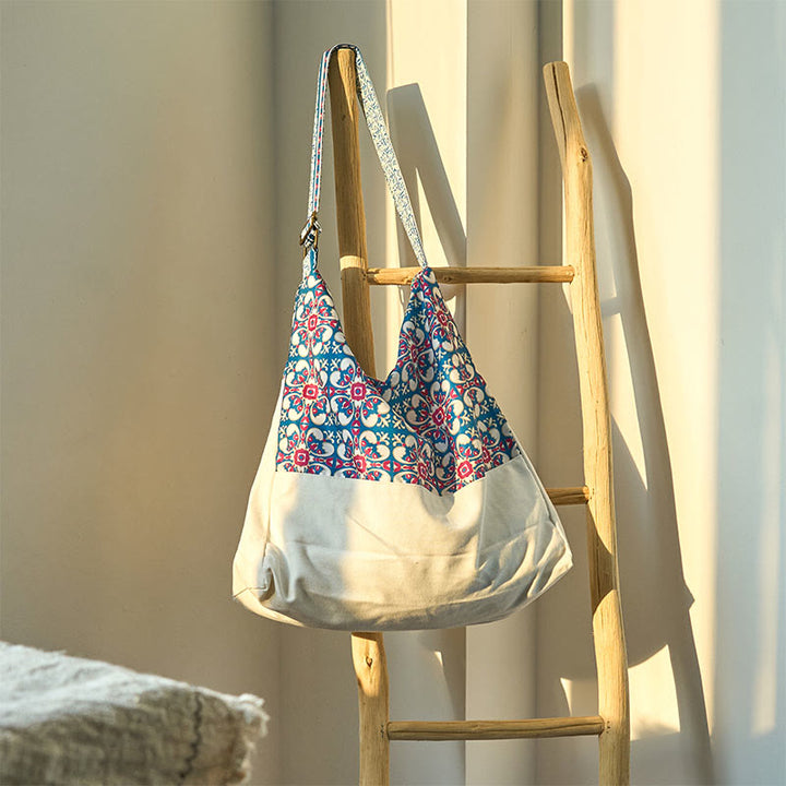 Buddha Stones Cotton Crossbody Bag Shoulder Bag - image 1