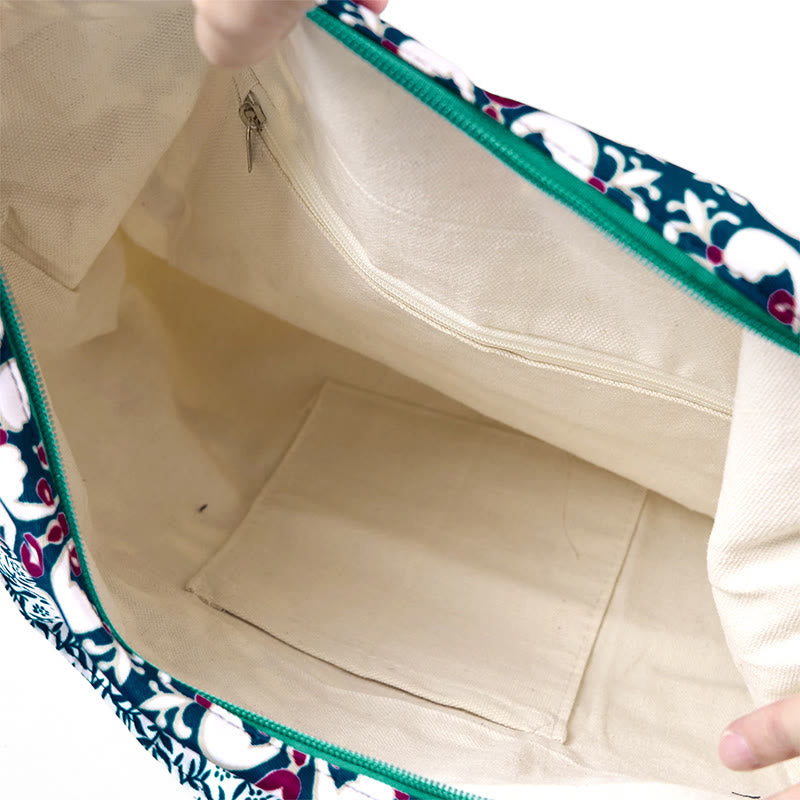 Buddha Stones Cotton Crossbody Bag Shoulder Bag - image 5