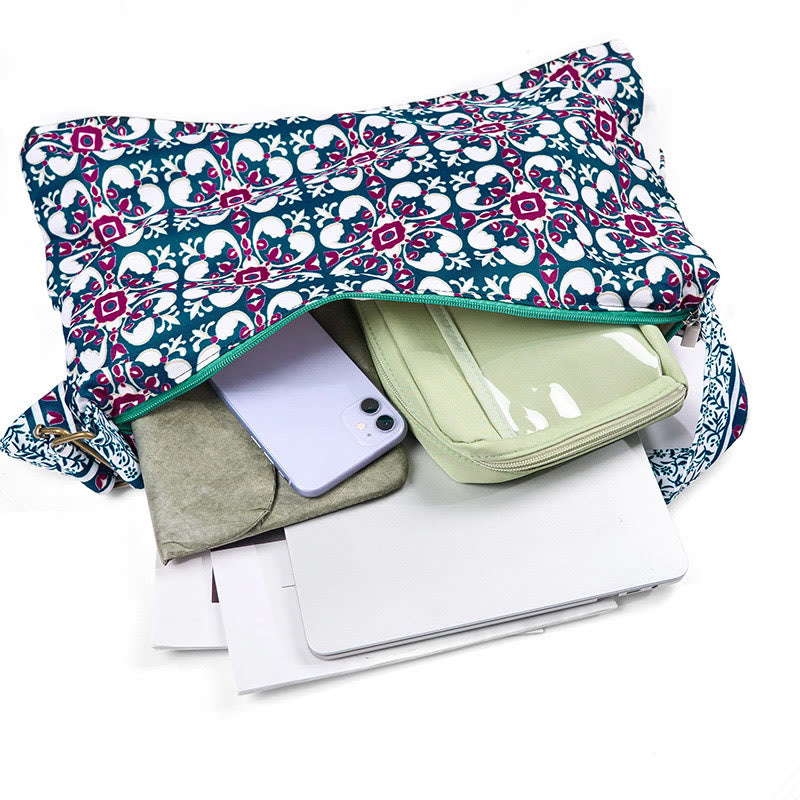 Buddha Stones Cotton Crossbody Bag Shoulder Bag - image 4