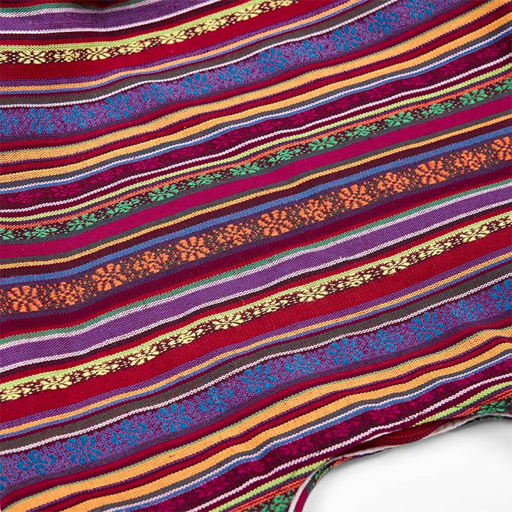 Buddha Stones Cotton Stripes Pattern Crossbody Bag Shoulder Bag - image 8