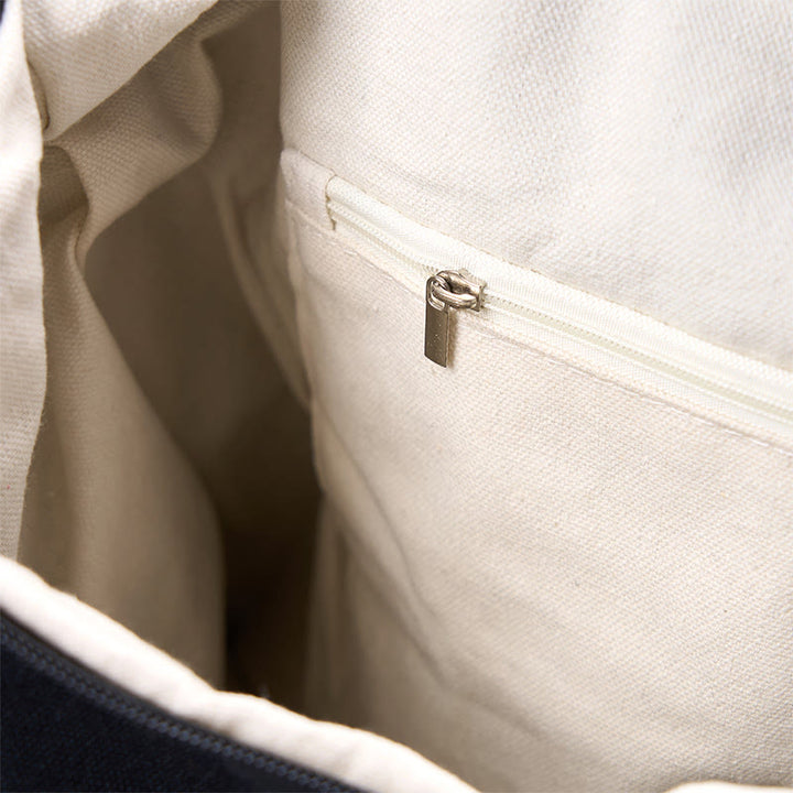 Buddha Stones Black Red Pink Geometry Pattern Cotton Crossbody Bag Shoulder Bag - image 5