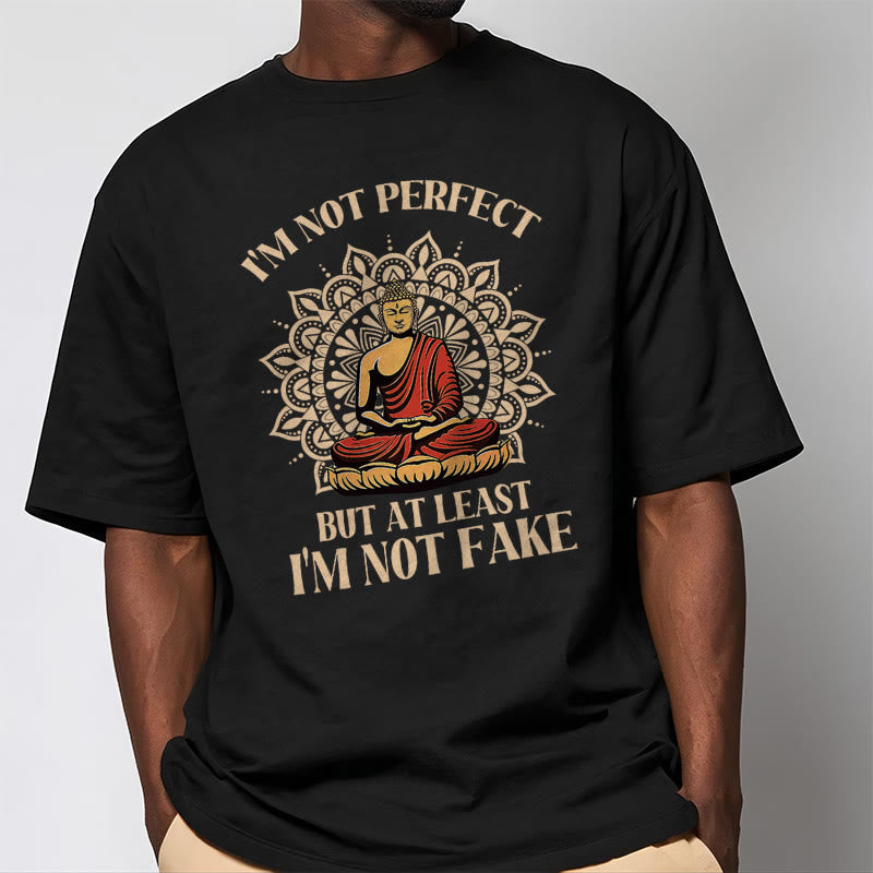 Buddha Stones I'm Not Perfect Tee T-shirt - image 3