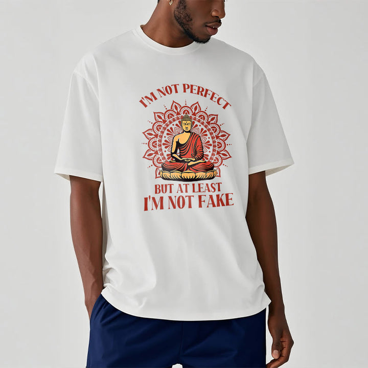 Buddha Stones I'm Not Perfect Tee T-shirt - image 7