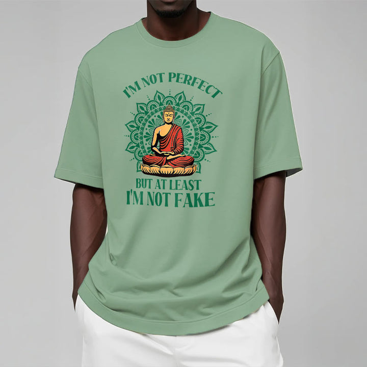Buddha Stones I'm Not Perfect Tee T-shirt - image 1