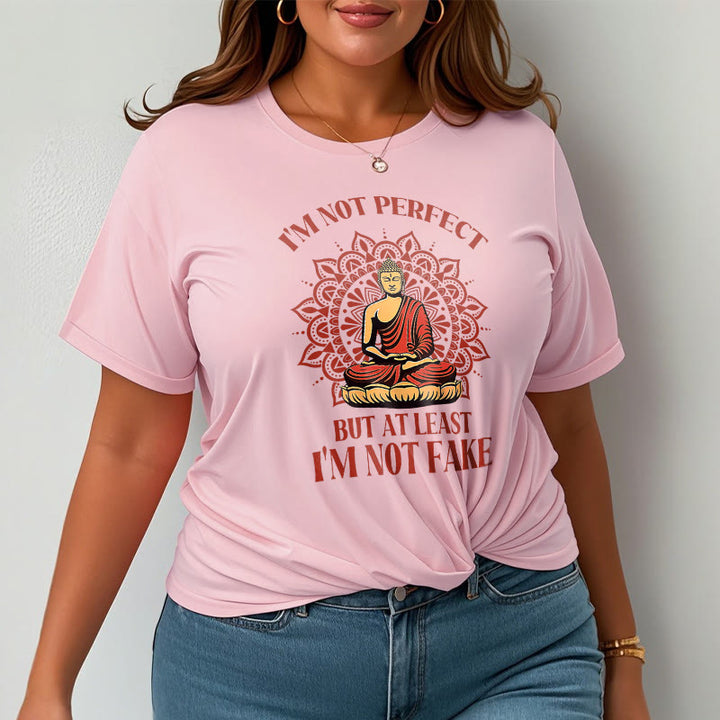 Buddha Stones I'm Not Perfect Tee T-shirt - image 14