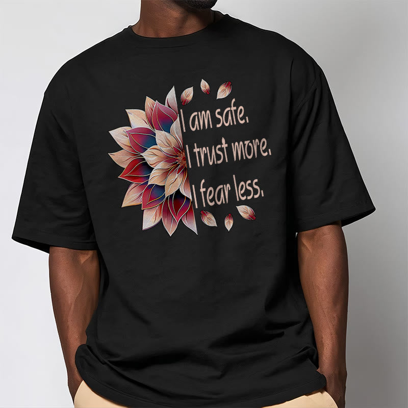 Buddha Stones I Am Safe Tee T-shirt - image 1