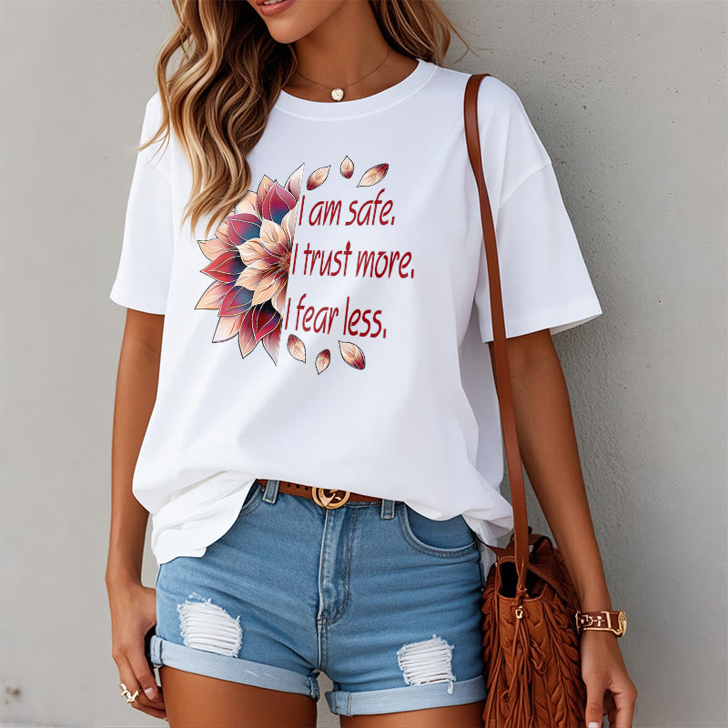 Buddha Stones I Am Safe Tee T-shirt - image 6