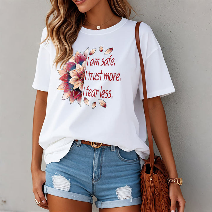 Buddha Stones I Am Safe Tee T-shirt - image 6