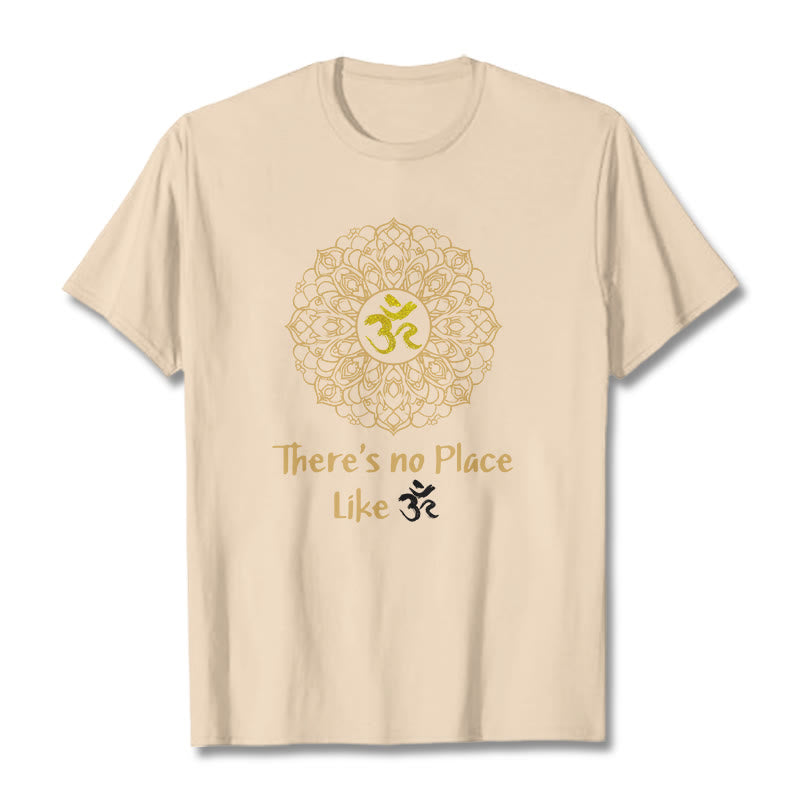 Buddha Stones There Is No Place Like Lotus Tee T-shirt - Bisque - 2XL - image 16