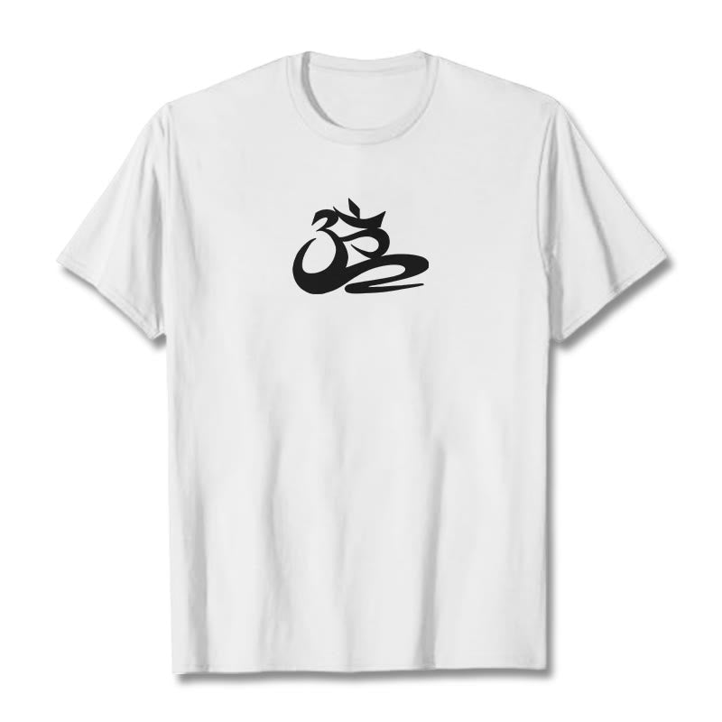 Buddha Stones OM Tee T-shirt - White - 2XL - image 9