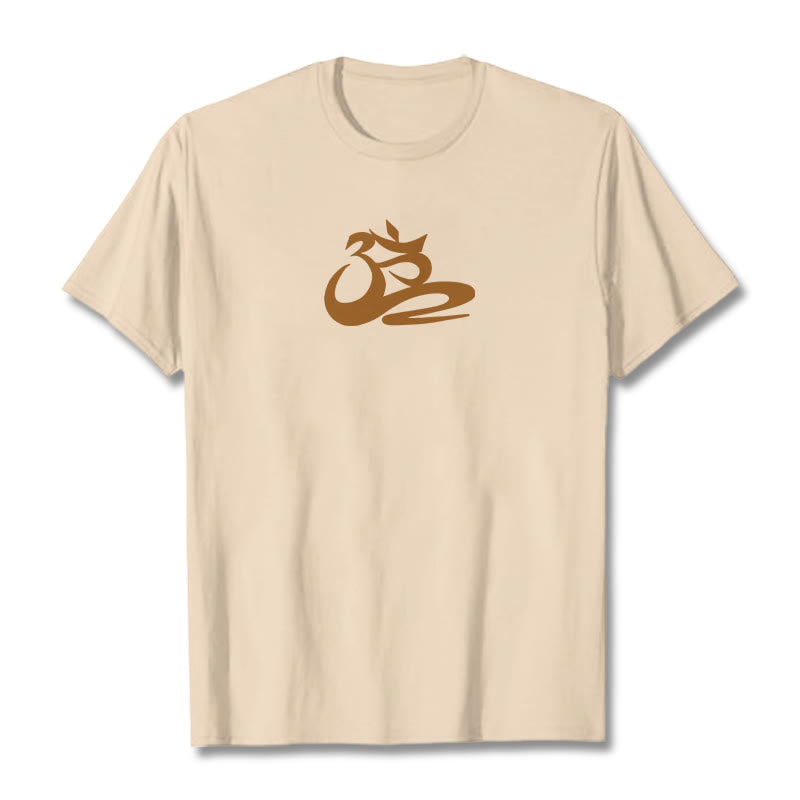 Buddha Stones OM Tee T-shirt - Bisque - 2XL - image 17