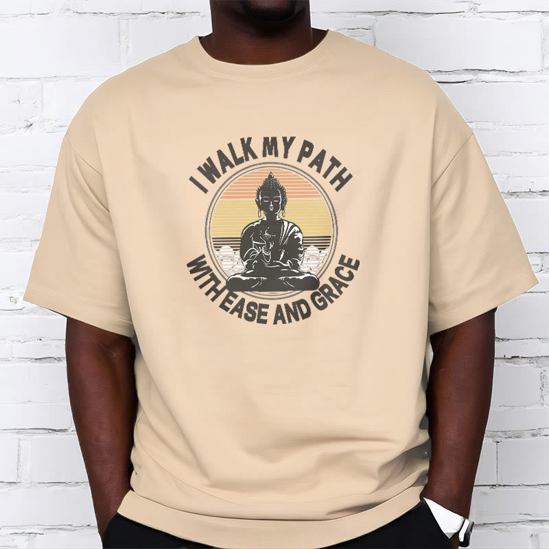 Buddha Stones I Walk My Path With Ease And Grace Tee T-shirt - image 11