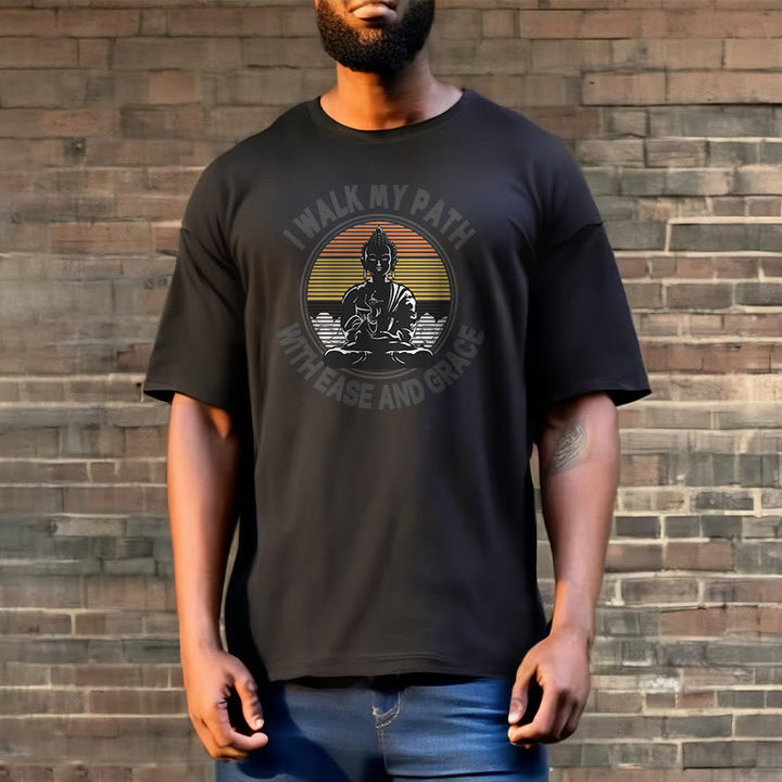 Buddha Stones I Walk My Path With Ease And Grace Tee T-shirt - image 6