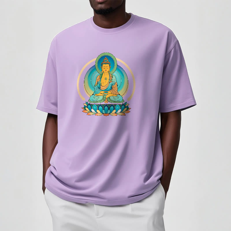 Buddha Stones Lotus Buddha Tee T-shirt - image 16