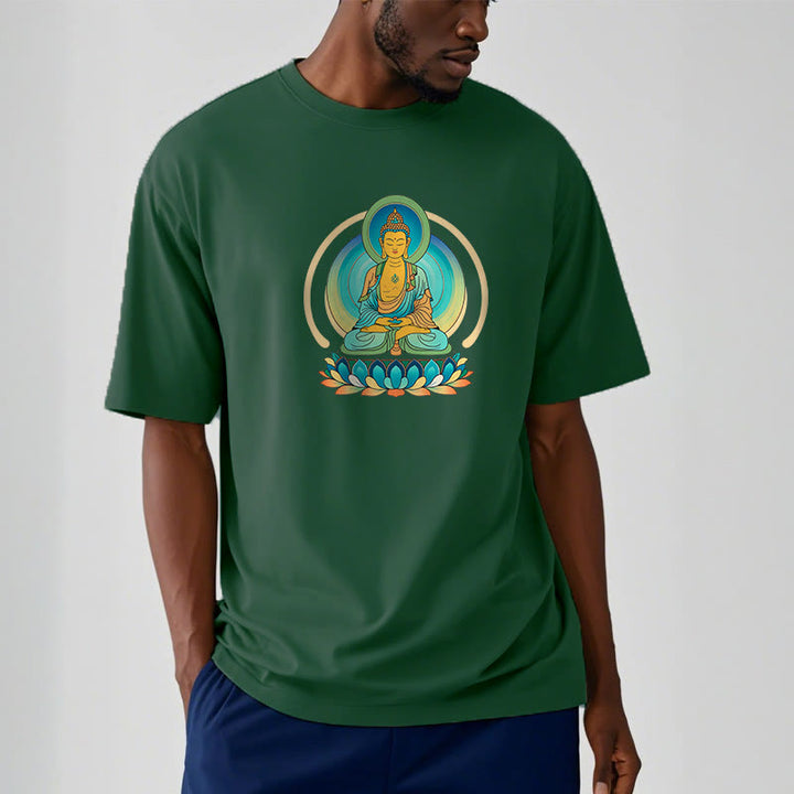 Buddha Stones Lotus Buddha Tee T-shirt - image 10