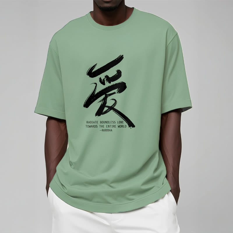 Buddha Stones Ai Radiate Boundless Love Towards The Entire World Tee T-shirt - image 13