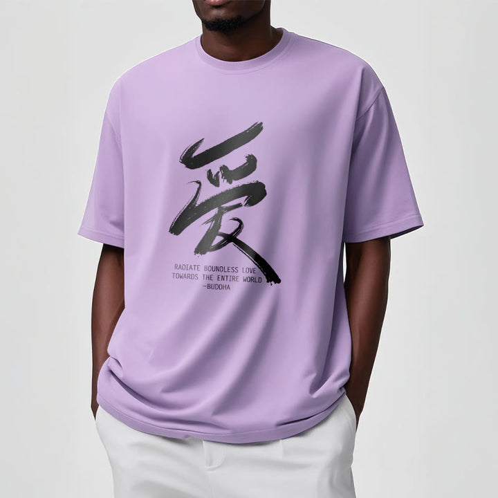 Buddha Stones Ai Radiate Boundless Love Towards The Entire World Tee T-shirt - image 15