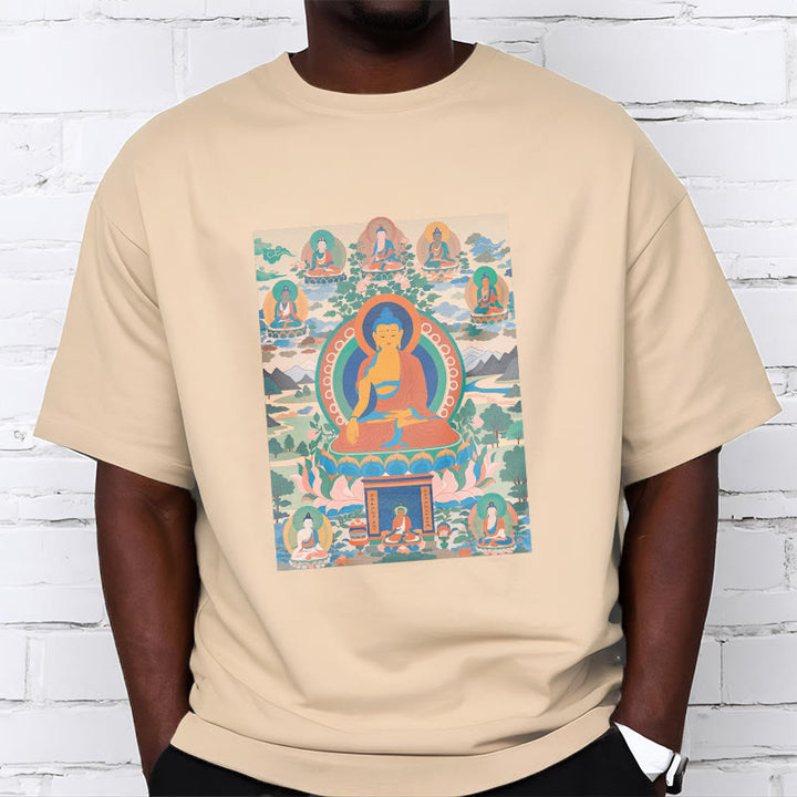 Buddha Stones The Medicine Buddha Sutra Transformed Into Art Tee T-shirt - image 11