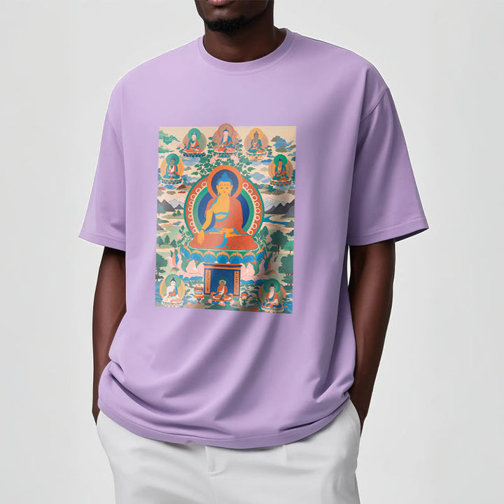 Buddha Stones The Medicine Buddha Sutra Transformed Into Art Tee T-shirt - image 17