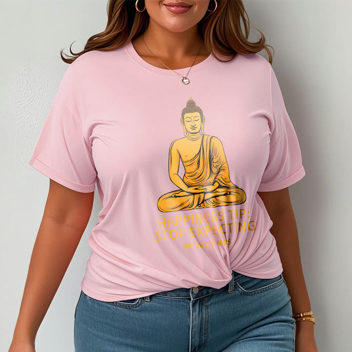 Buddha Stones Stop Expecting From others Buddha Tee T-shirt - image 11
