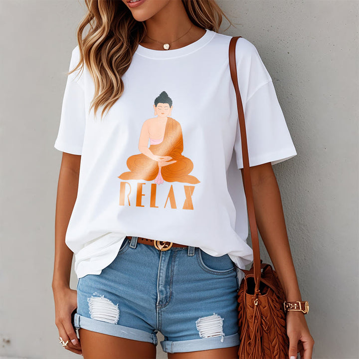 Buddha Stones RELAX Tee T-shirt - image 4