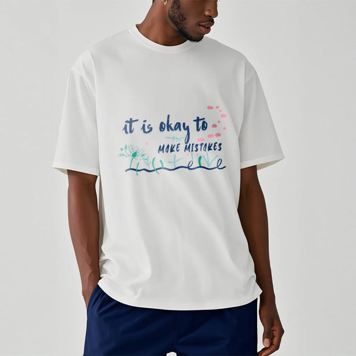 Buddha Stones It Is Okay To Make Mistakes Tee T-shirt - image 2