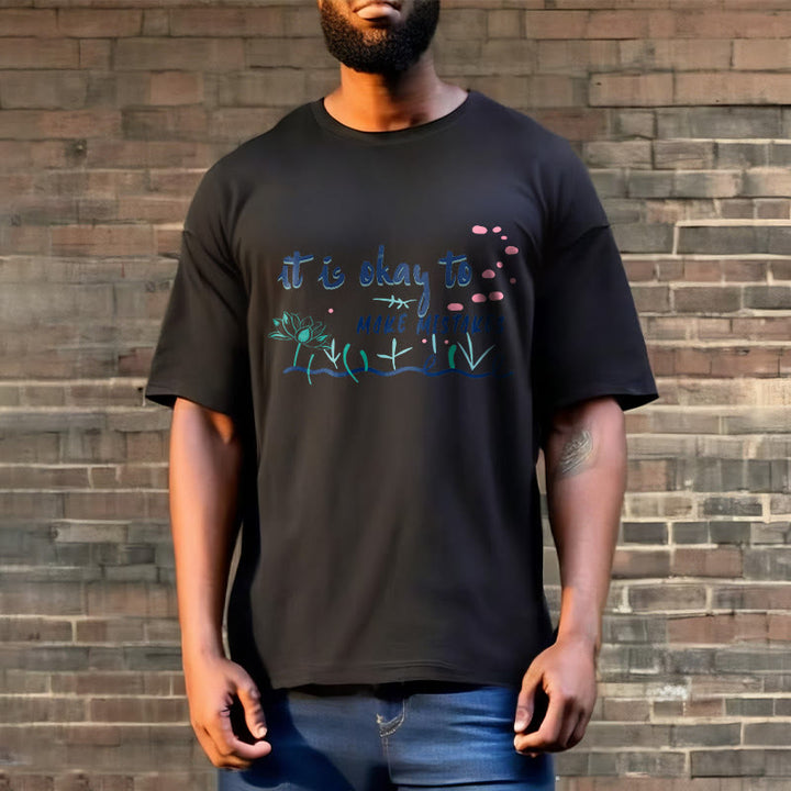 Buddha Stones It Is Okay To Make Mistakes Tee T-shirt - image 6